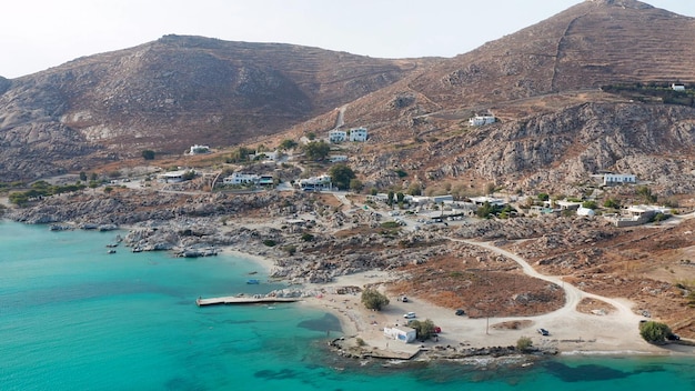 Foto paros es una de las islas cícladas en grecia