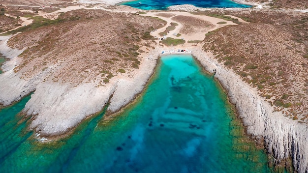 Foto paros es una de las islas cícladas en grecia