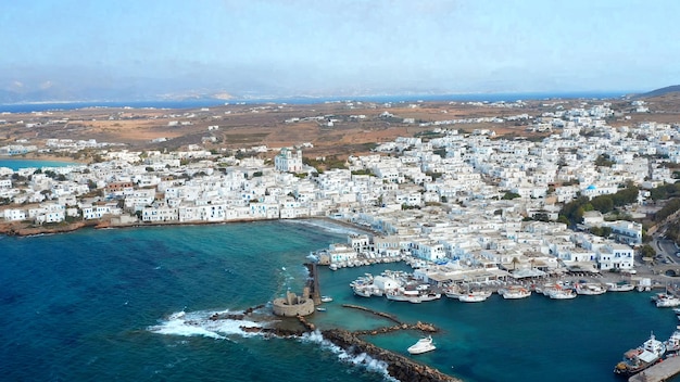 Paros ist eine der Kykladeninseln in Griechenland