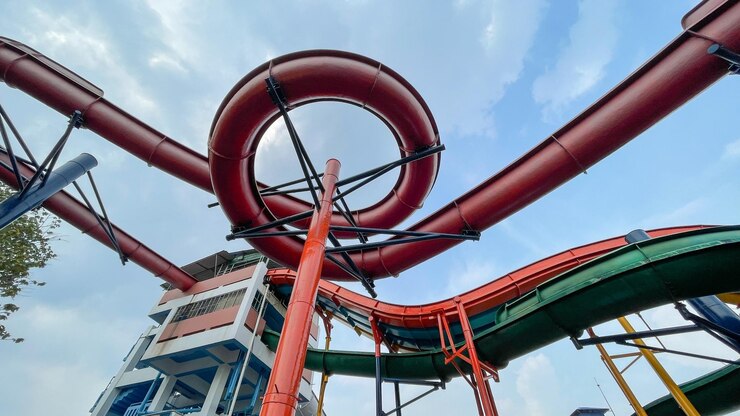 Parque acuático Nicco Park ubicado en Calcuta, Bengala Occidental, India
