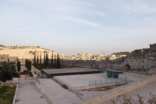 Parque arqueológico en el muro sur de Jerusalén