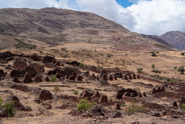 Parque arqueológico pikillaqta lucre provincia de quispicanchi departamento de cusco perú