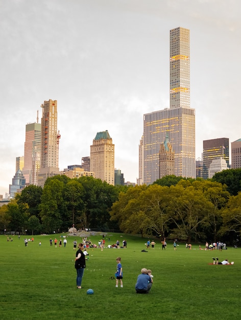 Parque central de la ciudad de Nueva York