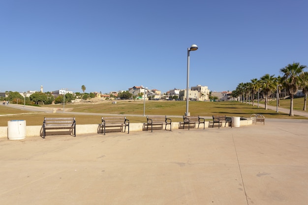 Parque cerca del mar en tel aviv jaffo