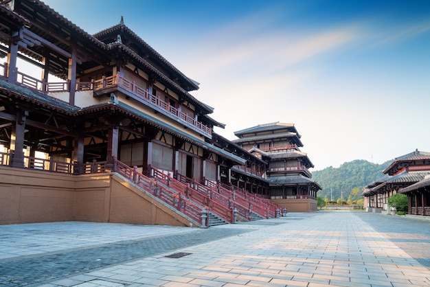 Parque de la ciudad antigua de Qin y Han, Guizhou, China.