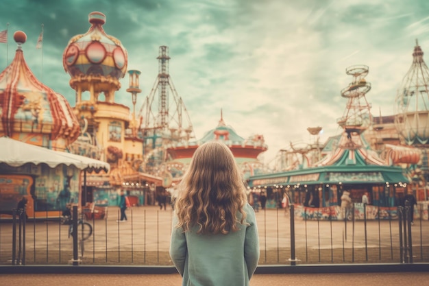 Parque de diversões divertido para crianças Gere Ai