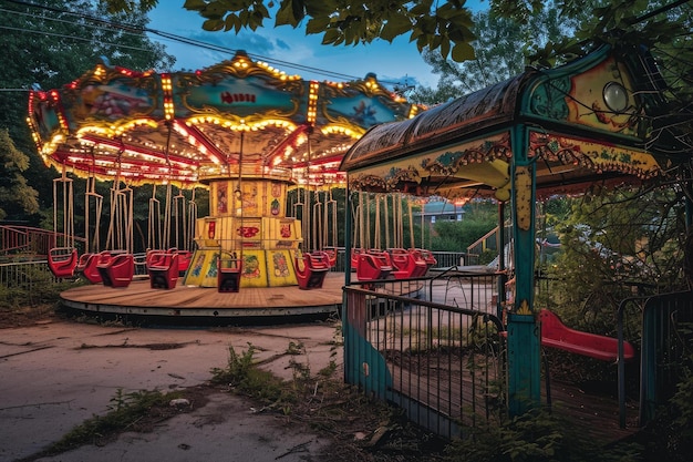 Parque de diversões Gerar Ai