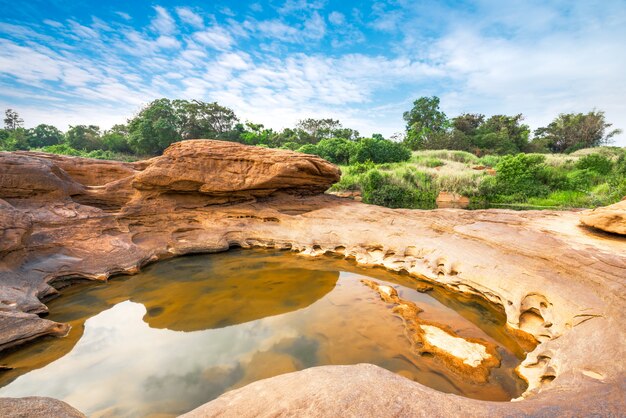 Parque de pedra natural