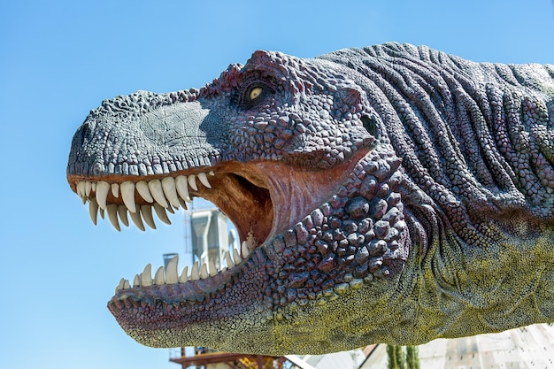 Foto parque de dinosaurios cala orko en sucre, bolivia