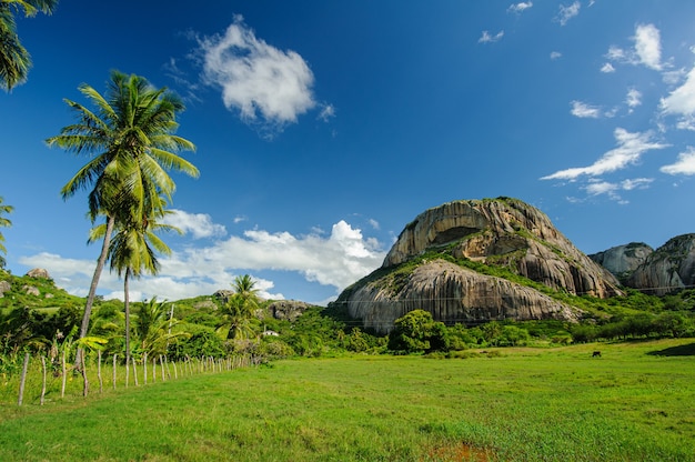 parque estadual da pedra da boca araruna paraíba brasil em 13 de junho de 2009 nordeste brasileiro