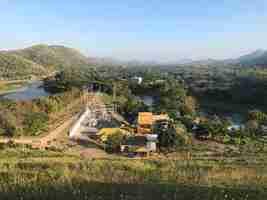 Foto el parque forestal de pranburi en tailandia