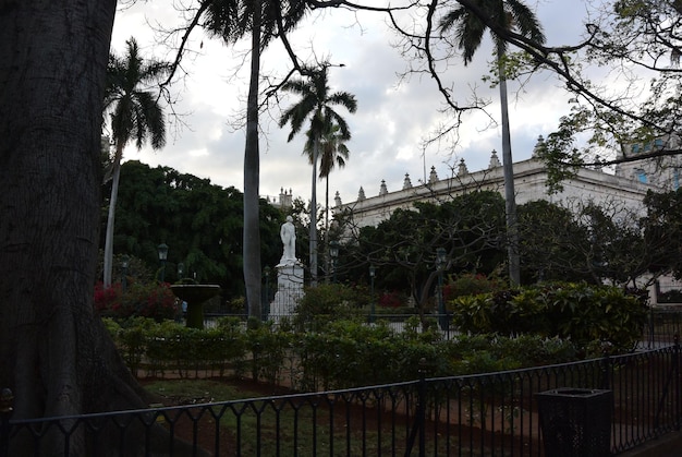 Parque de la Fraternidad en La Habana 27 de marzo de 2019 Cuba