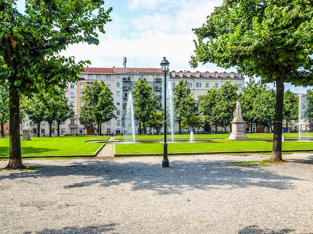 Parque HDR Balbo em Turim Itália