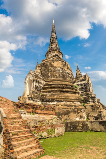 Parque histórico de Ayutthaya en Ayutthaya Tailandia