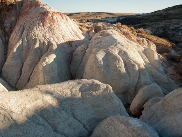 Parque Interpretativo de Paint Mines próximo à cidade de Calhan, Colorado.