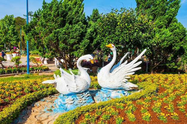 Parque jardín de flores de Dalat Vietnam