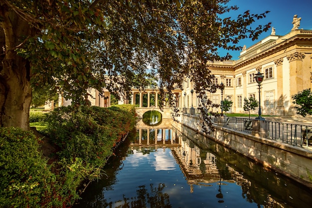 Parque Lazienki en Varsovia