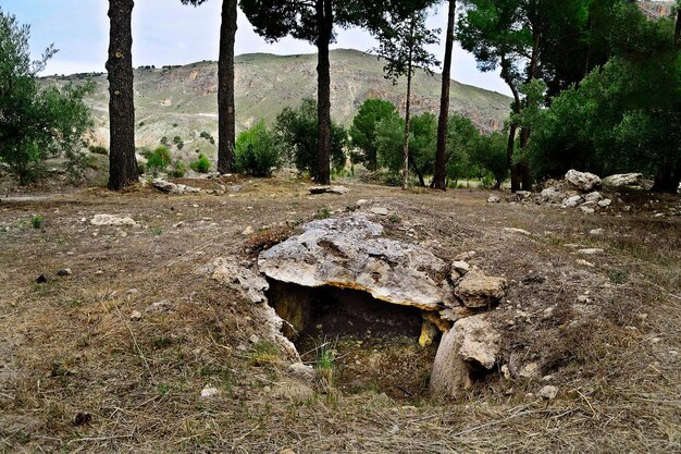 Parque megalítico de Gorafe. Granada - Andalucía, España.