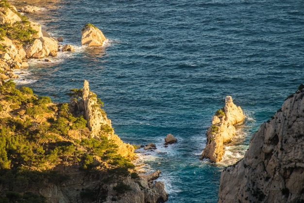 Parque nacional de los arroyos en marsella