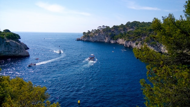 Parque nacional les calanques en francia