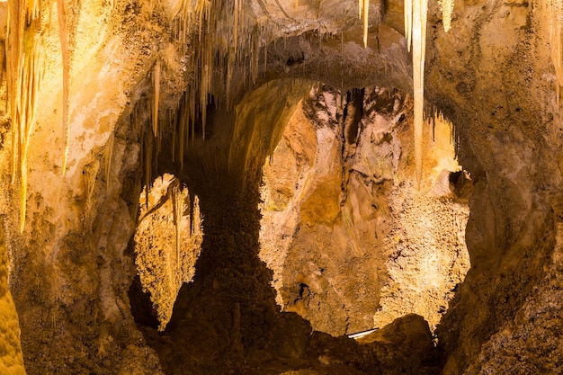 Foto parque nacional de las cavernas de carlsbad en estados unidos, nuevo méxico