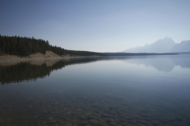 Parque Nacional de Yellowstone em Wyoming EUA