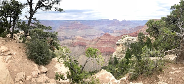 Parque Nacional do Grand Canyon, Arizona, EUA, América. Vista panorâmica.