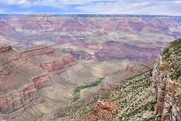 Parque Nacional do Grand Canyon, Arizona, EUA, América. Vista panorâmica.