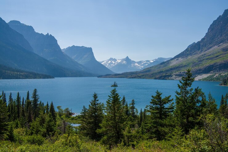 Foto parque nacional de los glaciares - montana