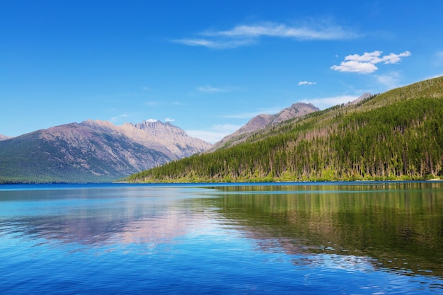 Parque Nacional Glacier, Montana, Estados Unidos. Filtro de Instagram.