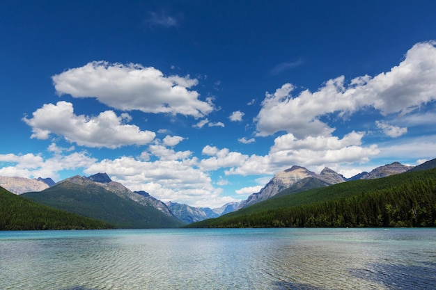 Parque Nacional Glacier, Montana, Estados Unidos. Filtro de Instagram.