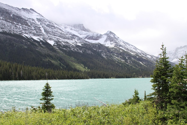 Foto parque nacional glacier montana
