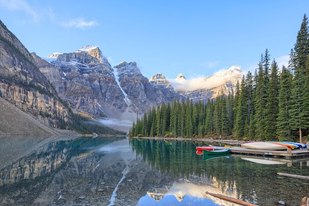 Parque Nacional Lago Moraine Banff Canadá