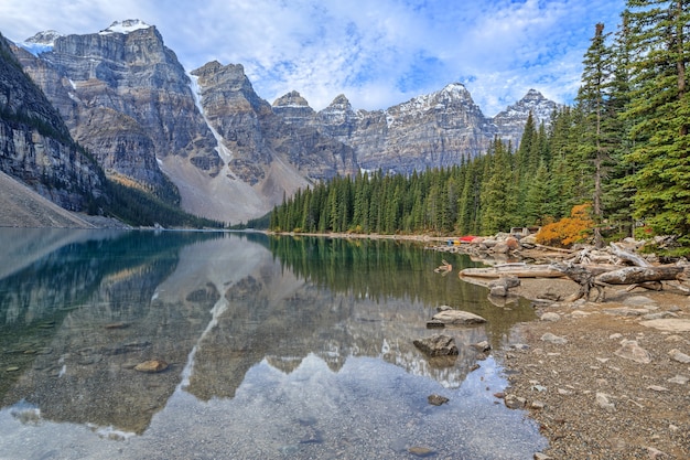 Parque Nacional Lago Moraine Banff Canadá