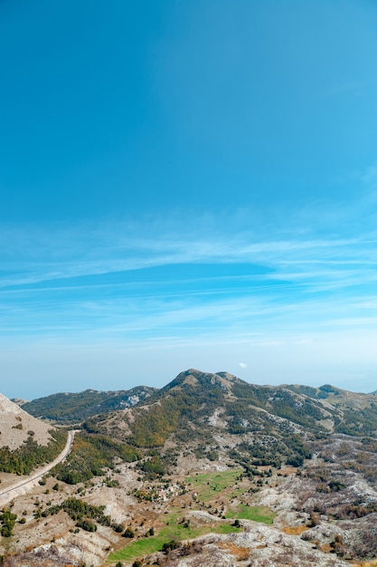 Parque Nacional Lovchen. Vista desde la montaña.