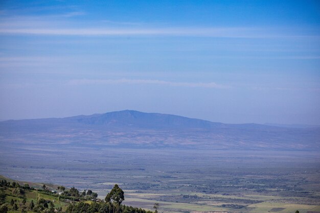 Parque Nacional del Monte Longonot Estratovolcán Sureste Lago Naivasha Gran Valle del Rift Kenia África Oriental