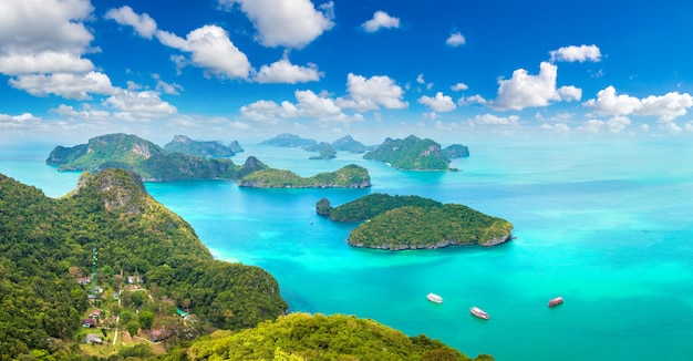 Parque Nacional Mu Ko Ang Thong na Tailândia