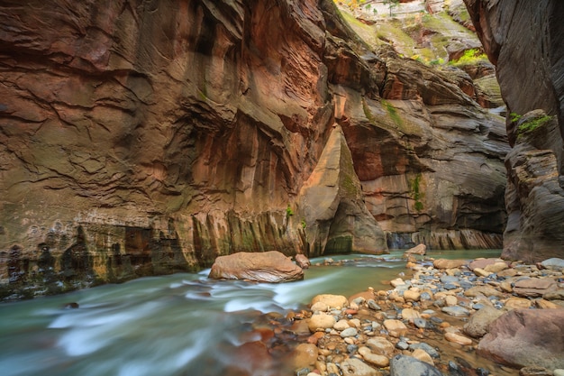 Parque nacional narrows zion, eua