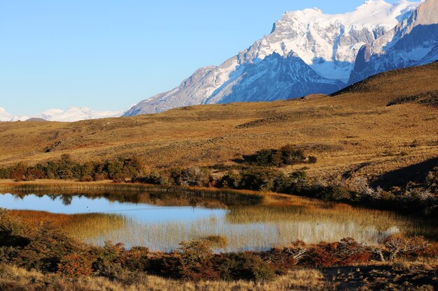 Parque Nacional Torres del Paine en la Patagonia chilena