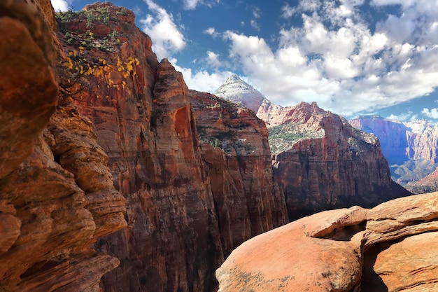 Parque Nacional Zion Paisajes Pintorescos EE.UU. Arizona