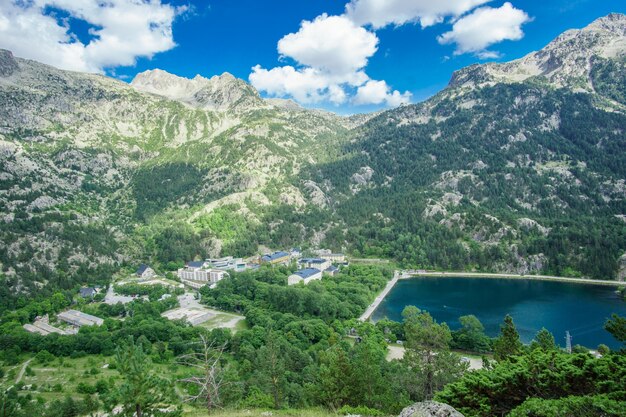 Parque Natural de Ordesa no Pirinéu espanhol (Aragão, Espanha)