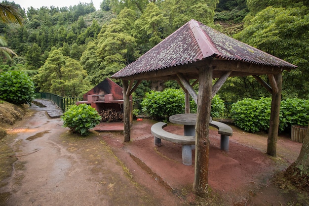 Foto parque natural ribeira dos caldeiroes