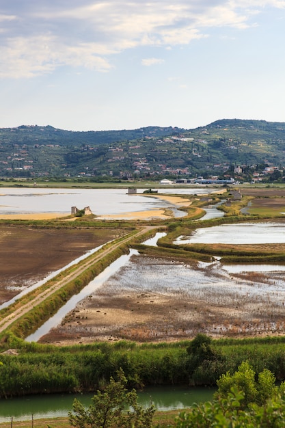 Parque natural secovlje saltpans