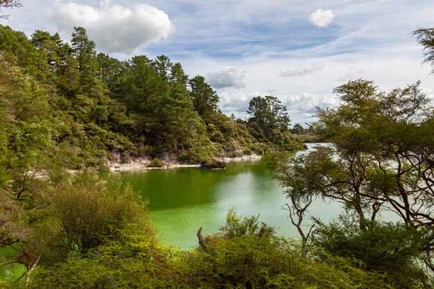 Foto parque termal wai-o-tapu