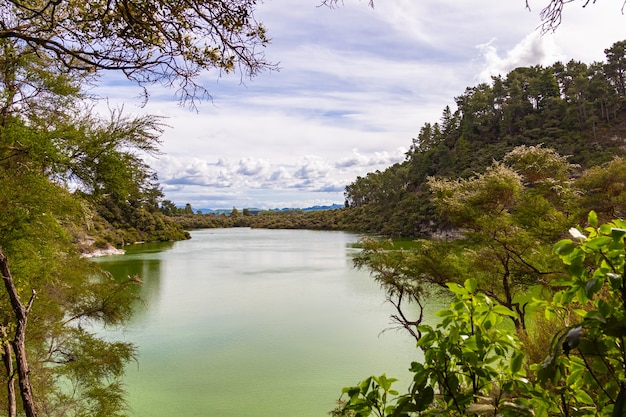 Foto parque termal wai-o-tapu