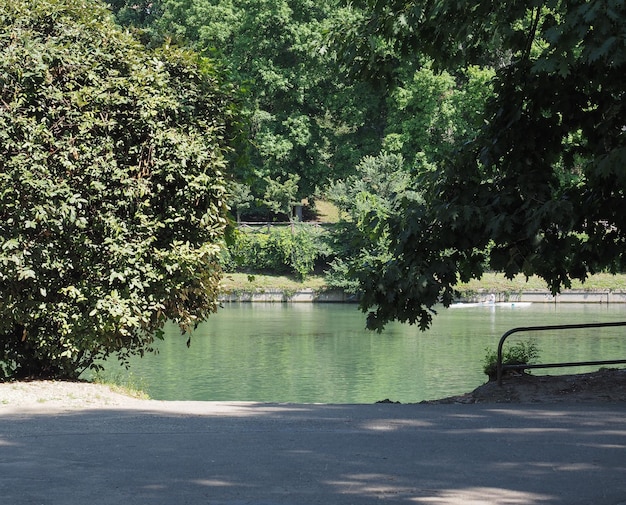 Parque Valentino en Turín