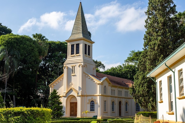 Parque Vicentina Aranha in Sao Jose dos Campos Brasilien Kapelle und altes Sanatorium