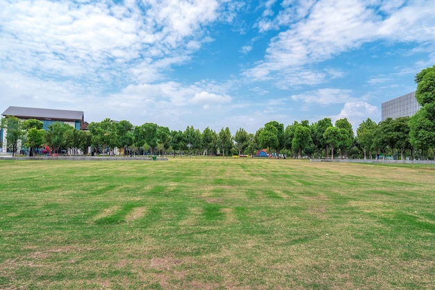 Parques urbanos, plazas y paisajes arquitectónicos modernos