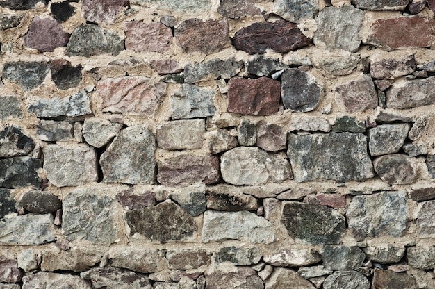 Parte de la antigua pared de ladrillo antiguo, fondo de textura