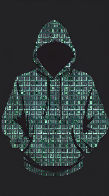 la parte de atrás de una sudadera con la capucha con los números 0